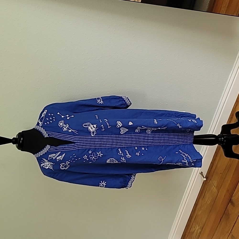 Johnny was, size M, royal blue dress